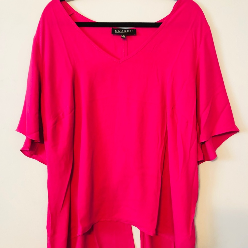 Eloquii Fly Away Back Top